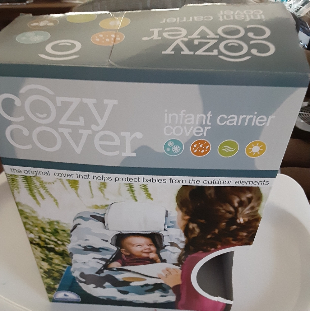 Infant carrier cover